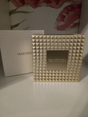 Valentino Gold Studded Clutch Lipstick Trio